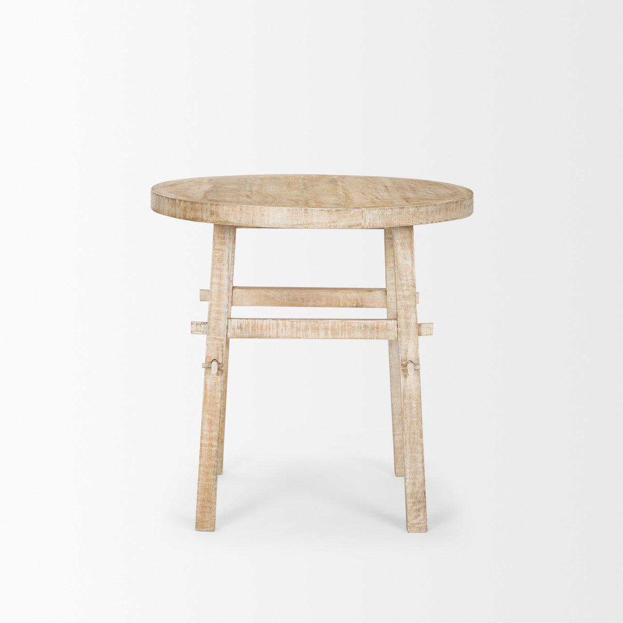 Rosie Large Blonde Wood End Table
