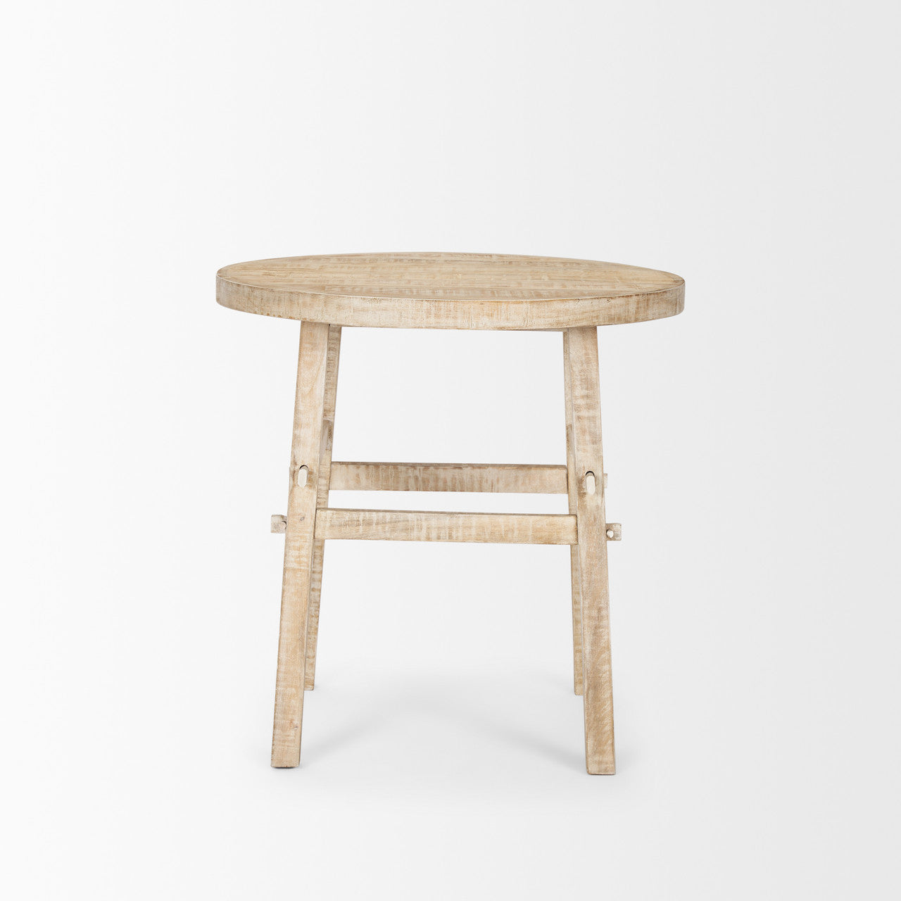 Rosie Large Blonde Wood End Table