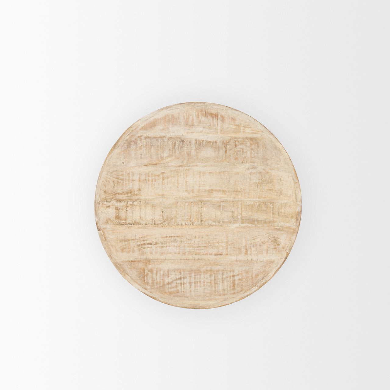 Rosie Large Blonde Wood End Table