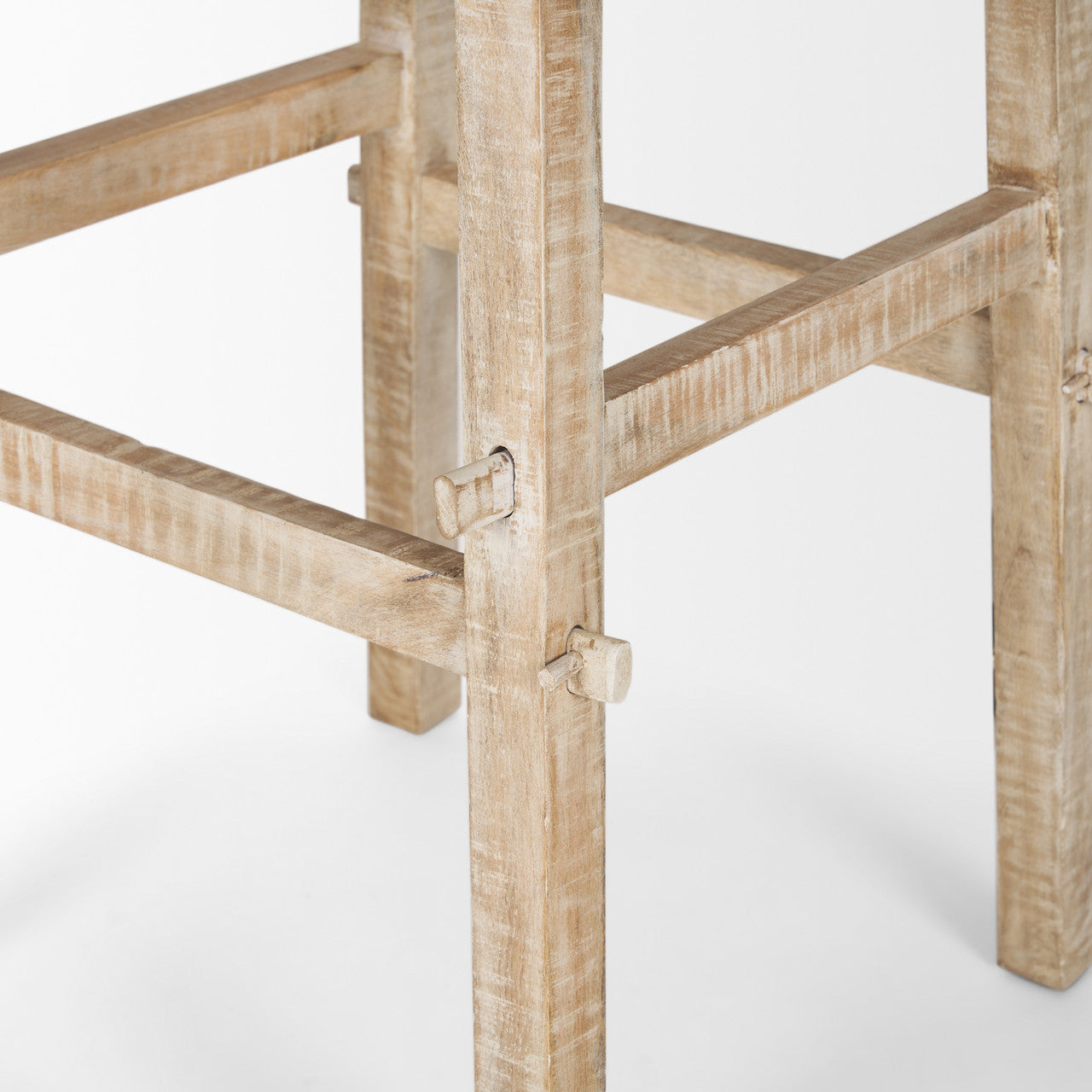Rosie Large Blonde Wood End Table