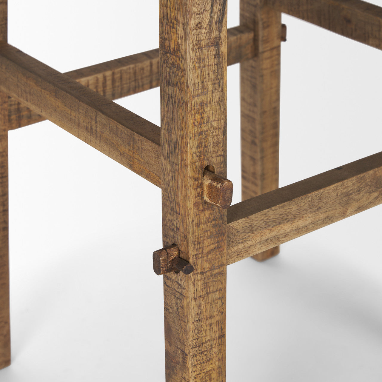 Rosie Large Brown Wood End Table