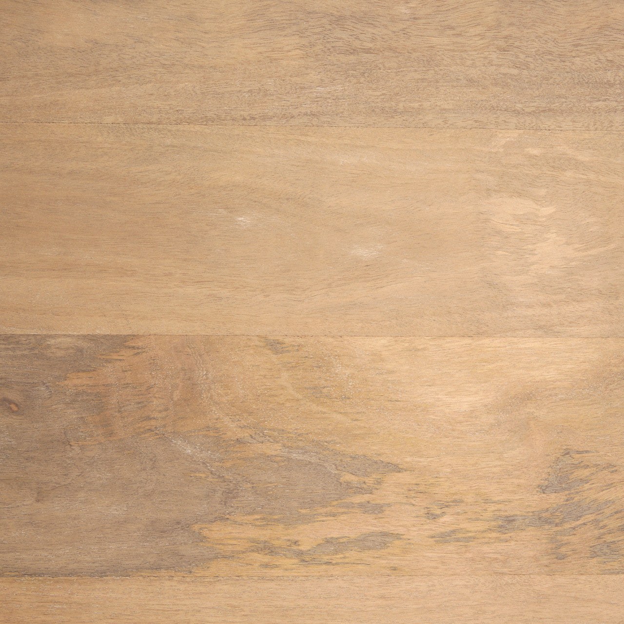 June Light Brown Wood w/ Fluting Square Coffee Table
