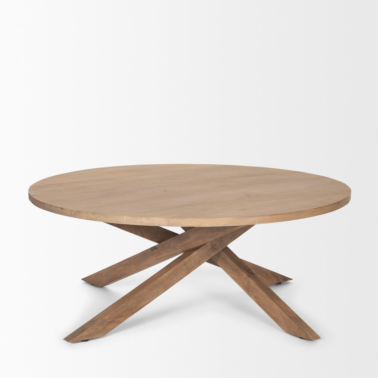 Solana Light Brown Wood Coffee Table