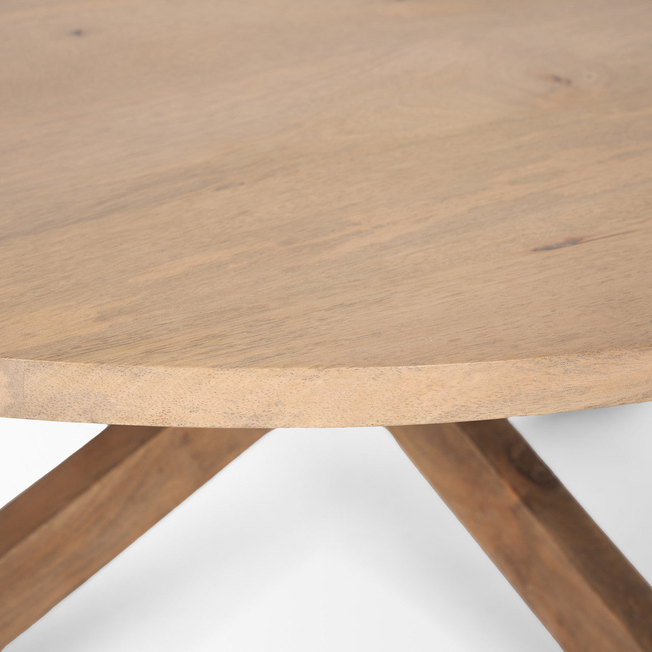 Solana Light Brown Wood Coffee Table