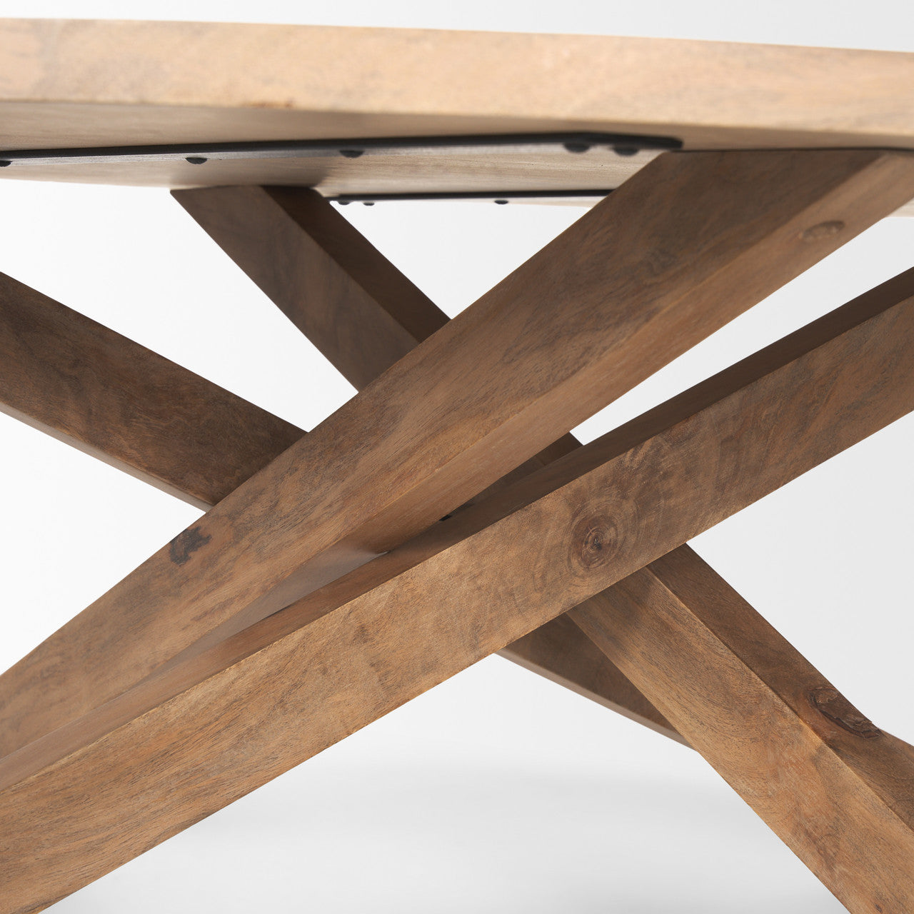 Solana Light Brown Wood Coffee Table