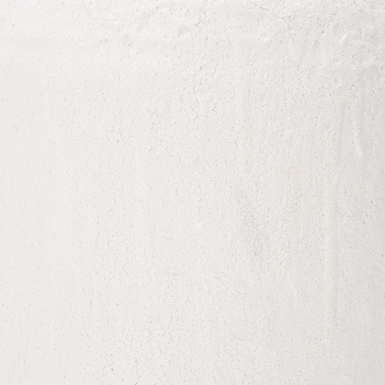 Karakum I Short White Textured Ceramic Vase