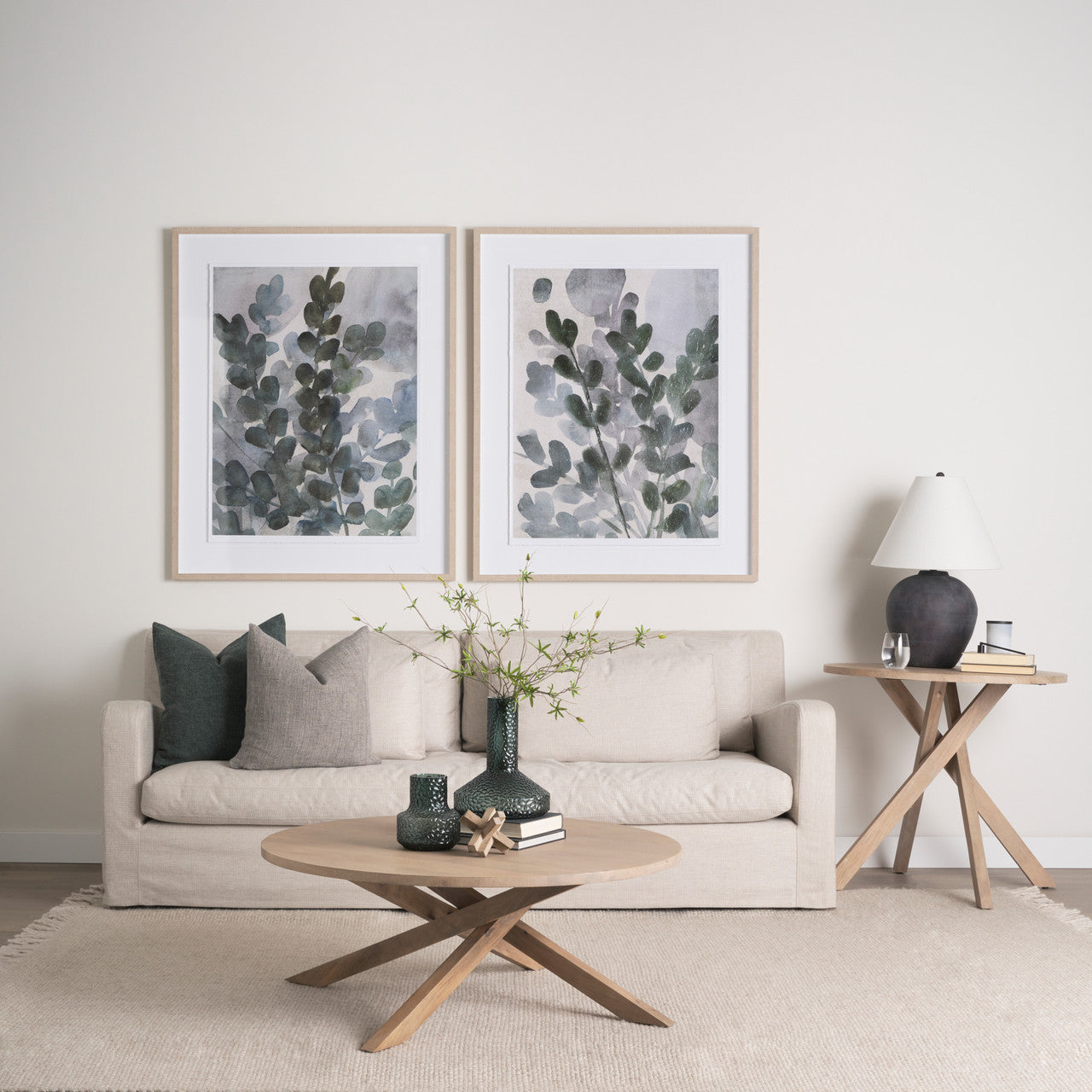 Solana Light Brown Wood Coffee Table