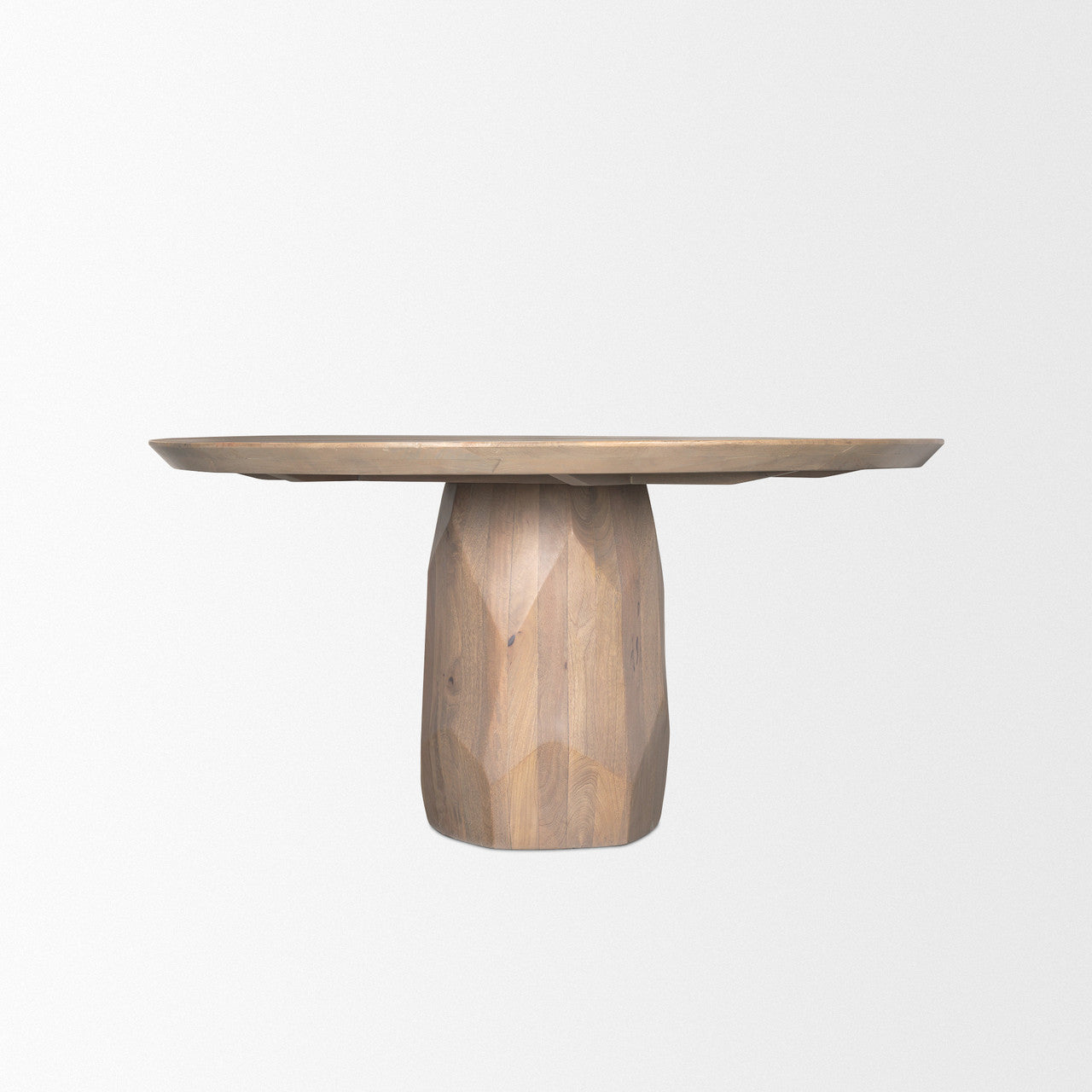 Fitzgerald 60" Light Brown Wood Dining Table