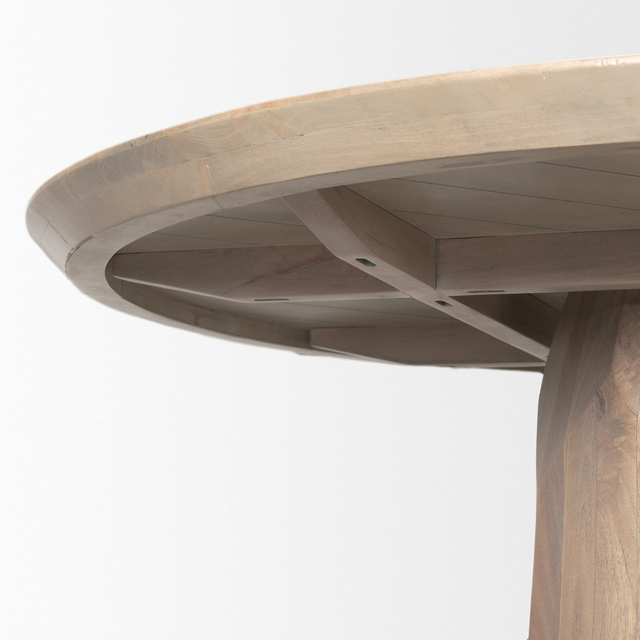 Fitzgerald 60" Light Brown Wood Dining Table