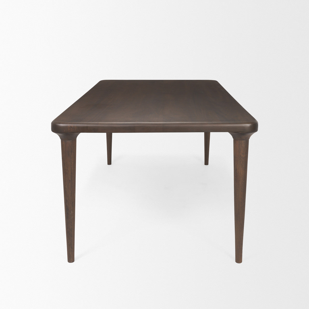 Suvan 84L Medium Dark Brown Rectangular Wood Dining Table
