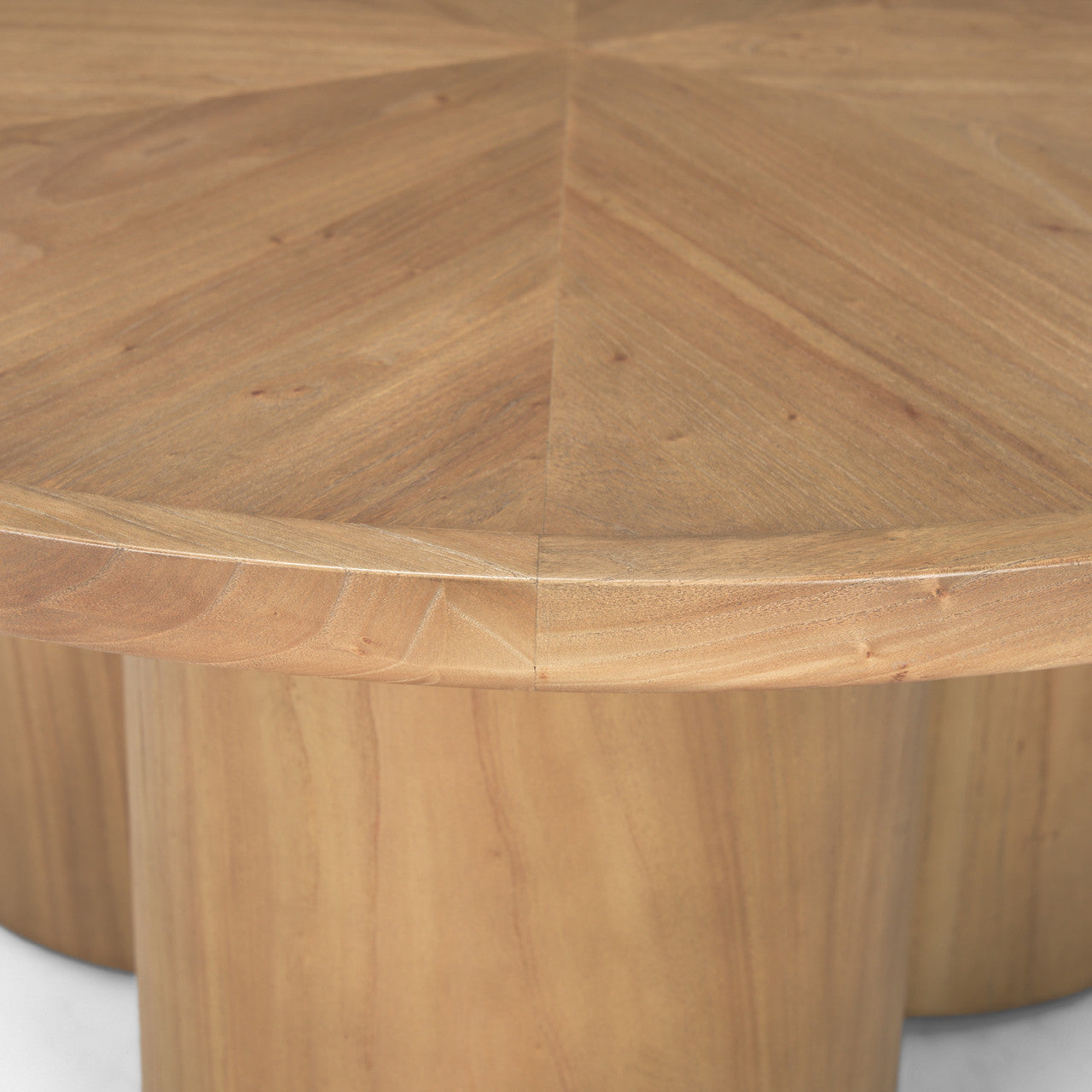 Tavi Medium Brown Round Coffee Table