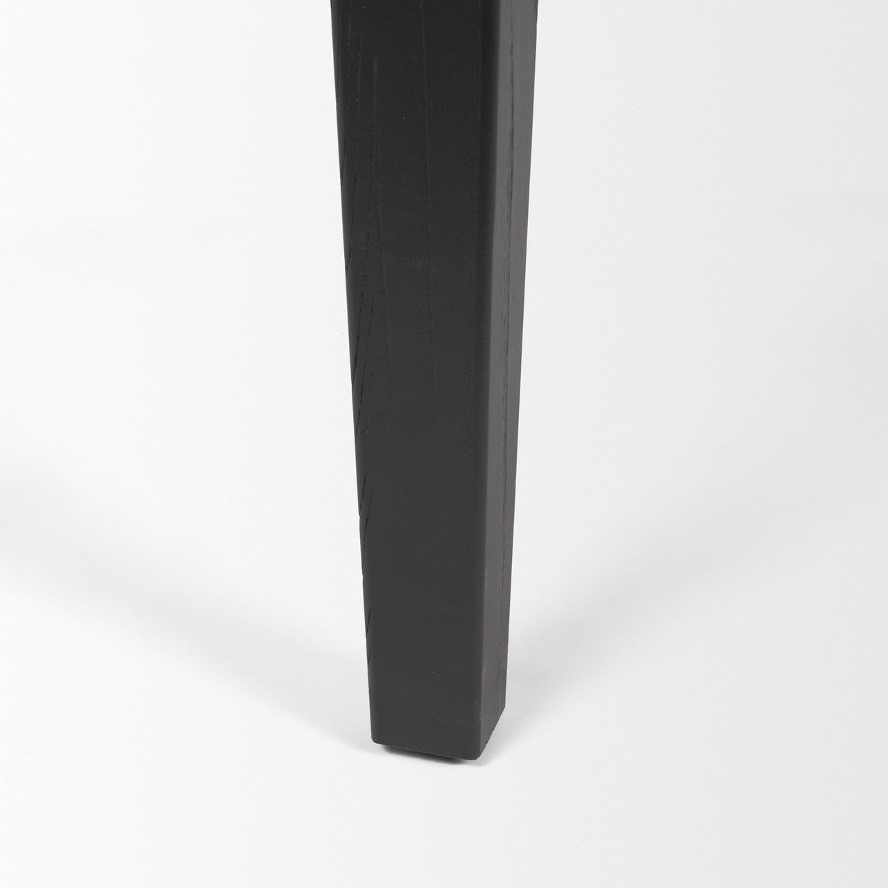 Teva Black Wood Rectangular 92" Dining Table