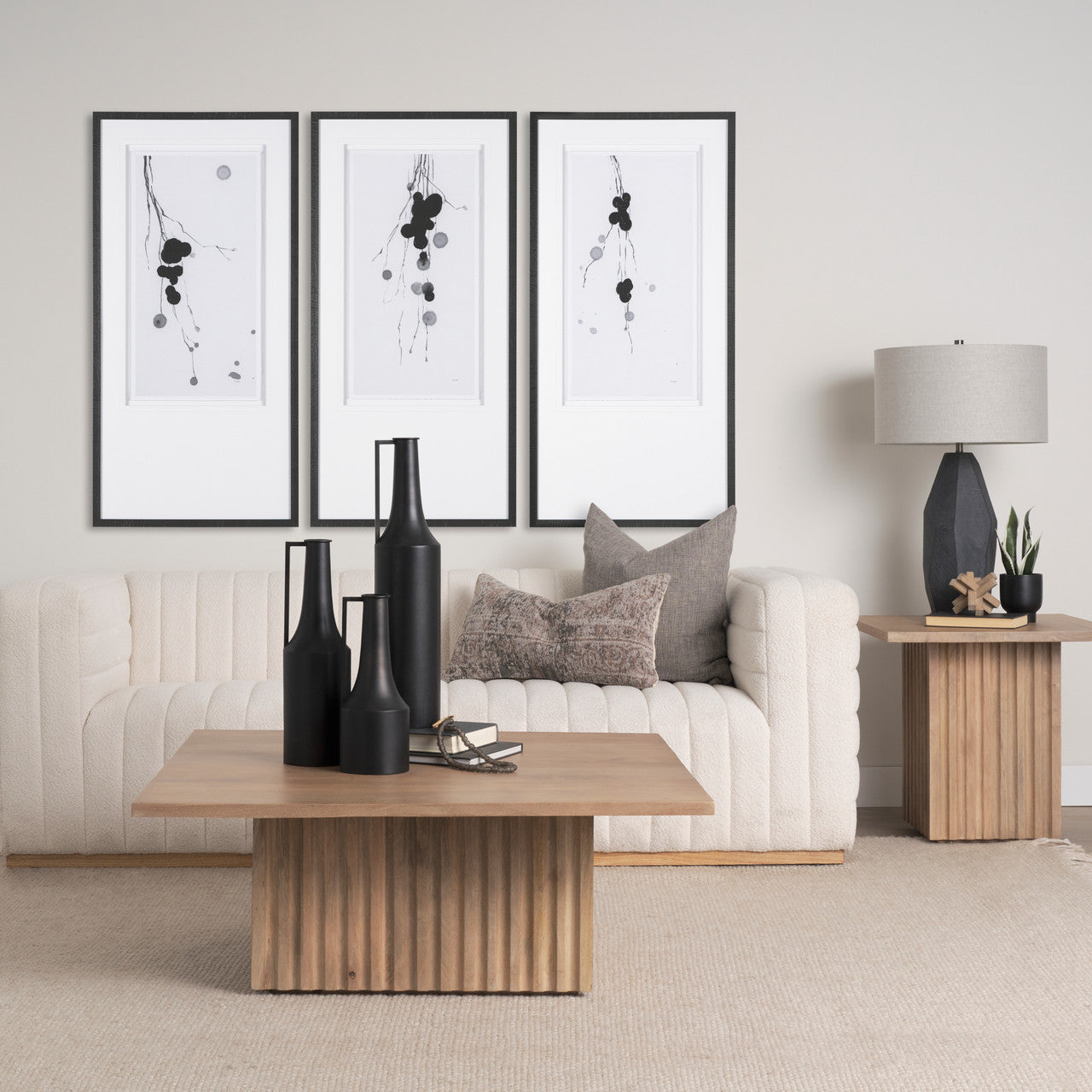 Khloe Taupe Lumbar Pillow Cover