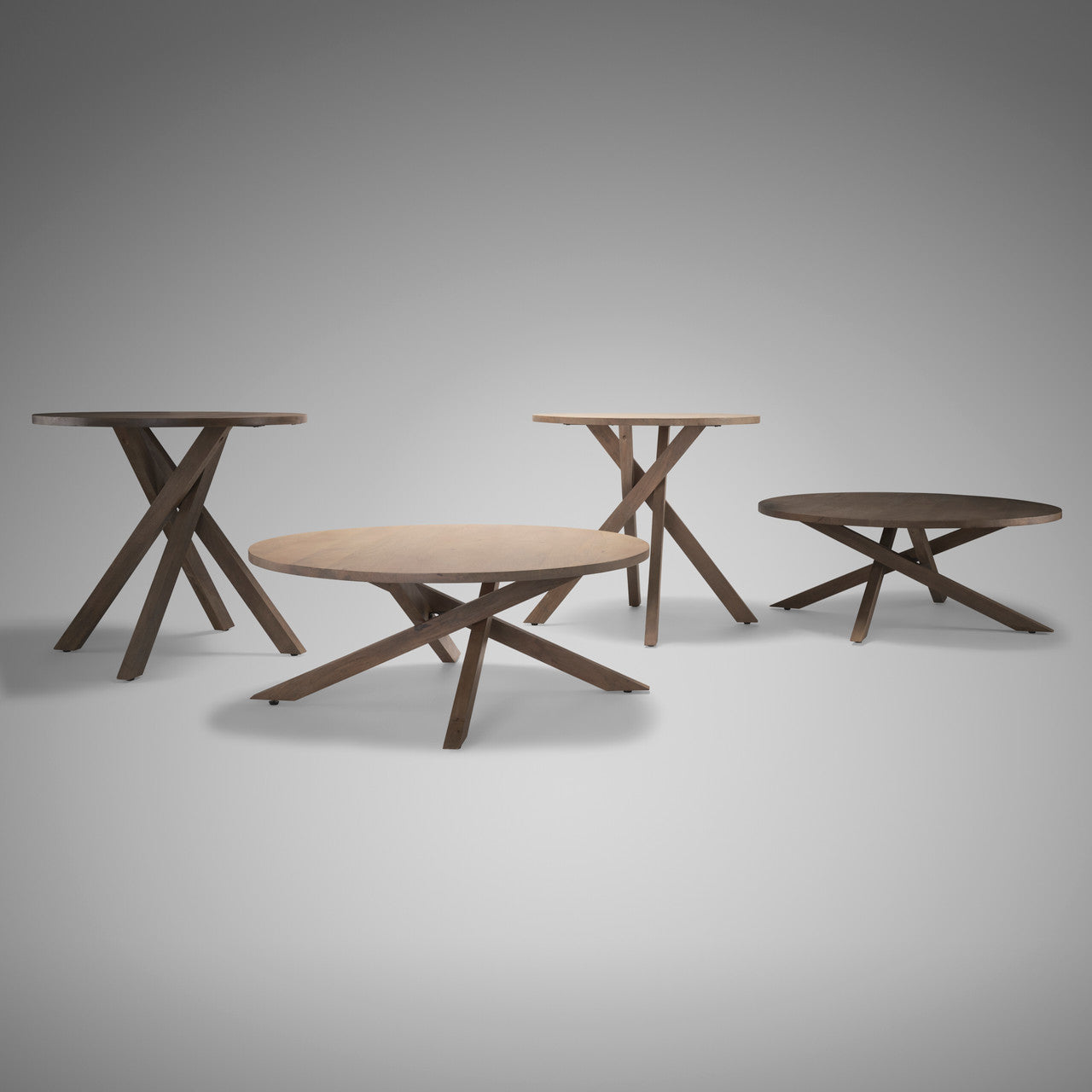 Solana Light Brown Wood Coffee Table