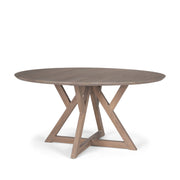 Jennings 60" Light Brown Wood Dining Table
