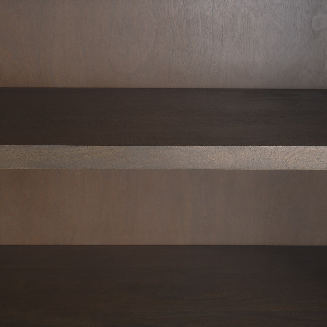 Sloan 80.5H Dark Brown Wood W/Black Metal Arched Curio Cabinet