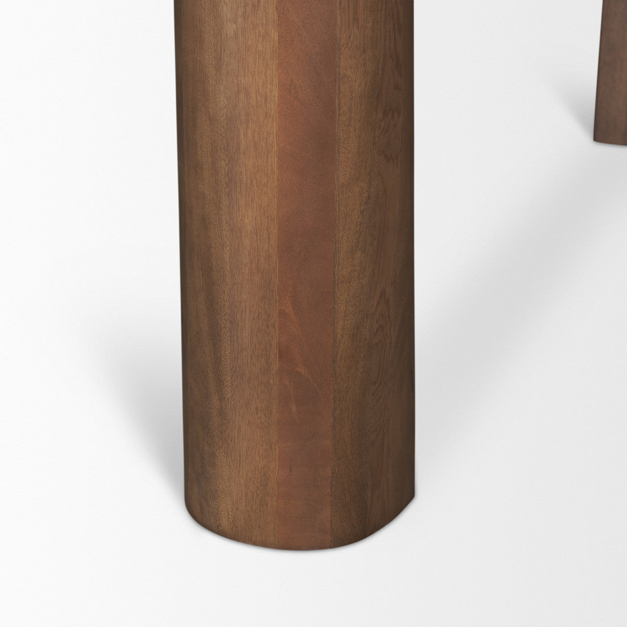 Tammar Rectangular Brown Wood w/ Tapered Legs Dining Table