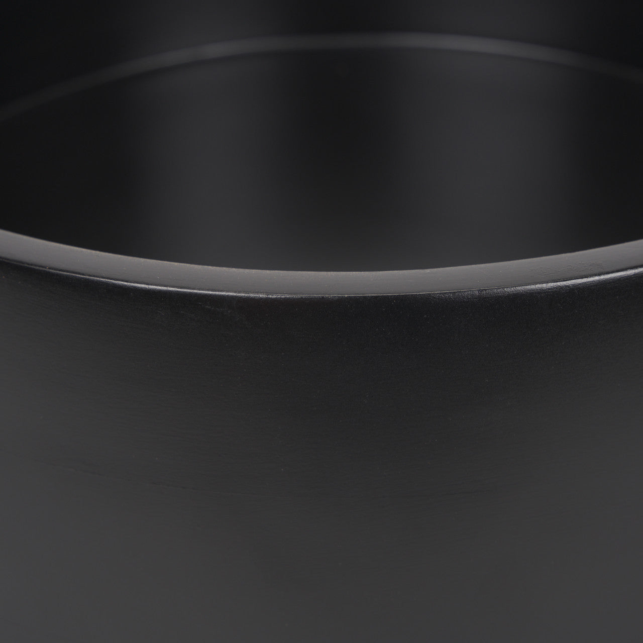 Kadara Black Solid Wood Decorative Bowl