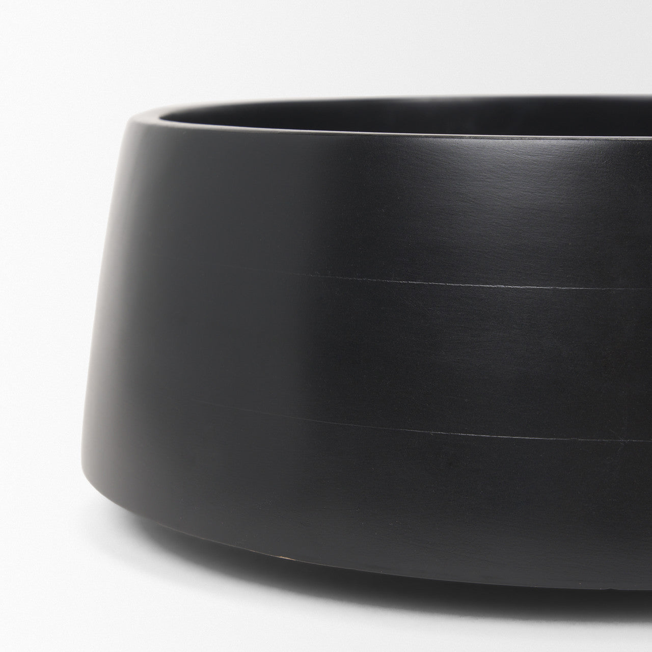 Kadara Black Solid Wood Decorative Bowl