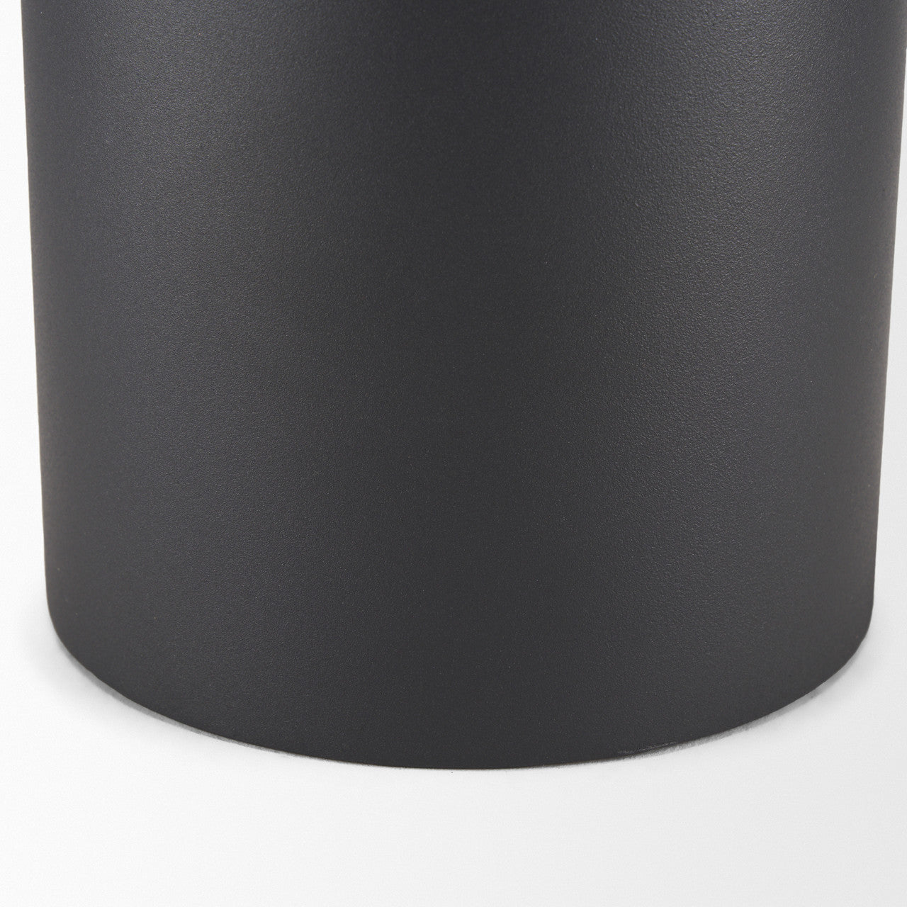 Tosca Tall Matte Black Metal Vase