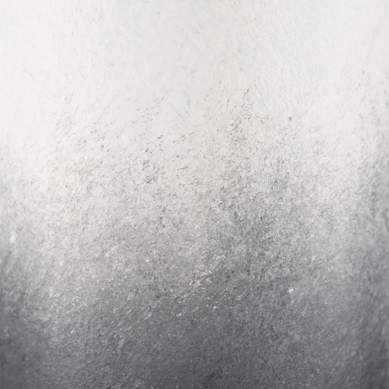 Townley Tall White w/ Black Ombre Metal Vase