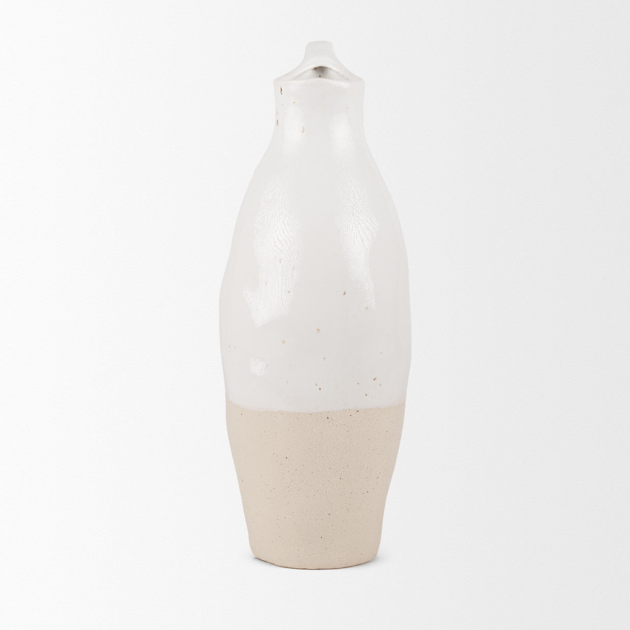 Valora Black Speckled Cream w/ Light Beige Ceramic Jug