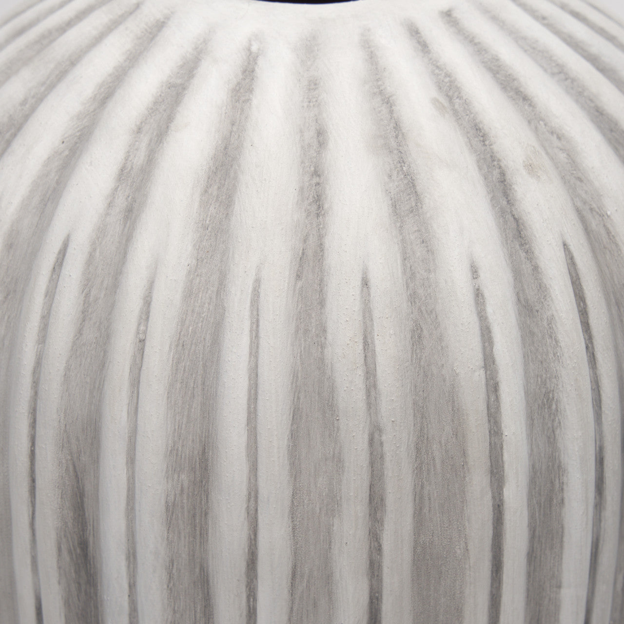 Ummi Small Off White w/ Gray-Brown Antiquing Ceramic Floor Vase