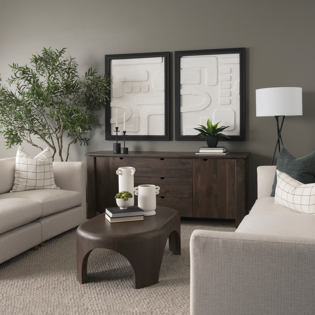 Petria Matte Black Textured Metal Taper Candle Holders