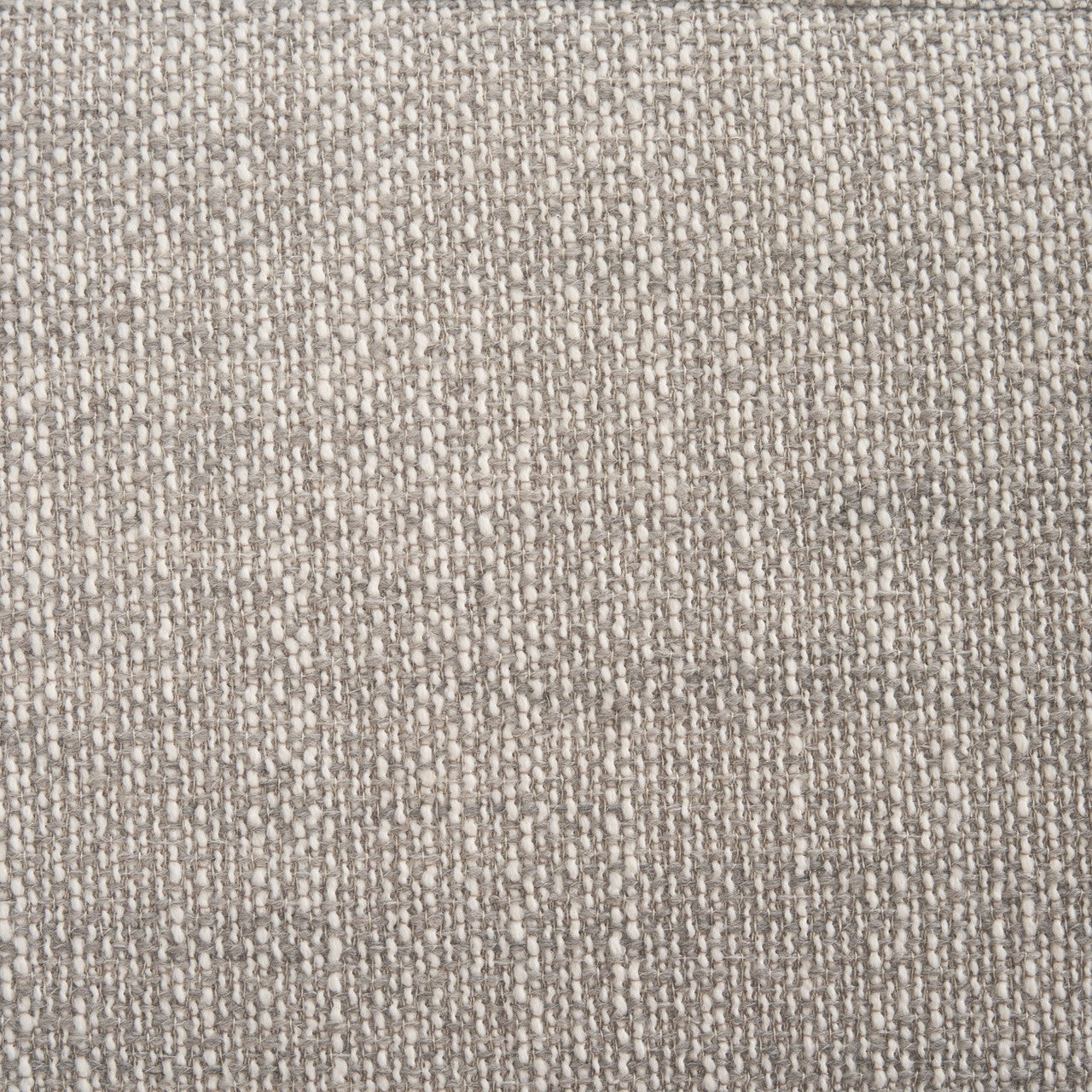 Siren Gray Fabric w/ Dark Brown Wood Oblong Bench