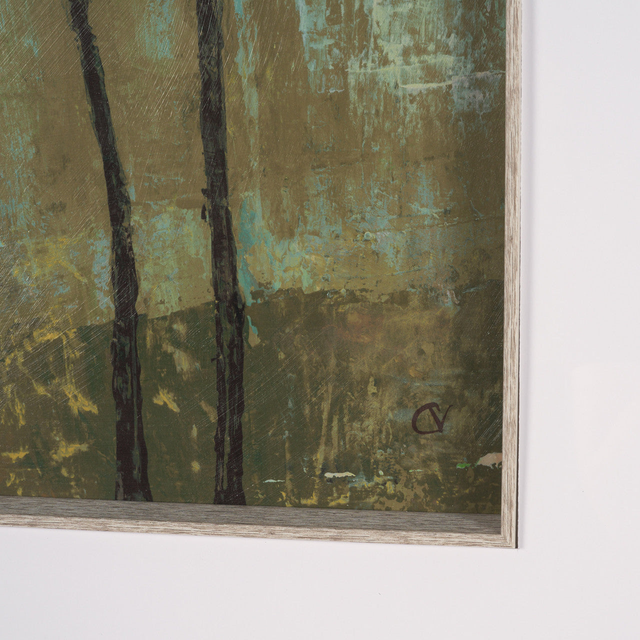 Majestic Canopy II by Mercana Studio Textured Framed Artwork Matted under Glass