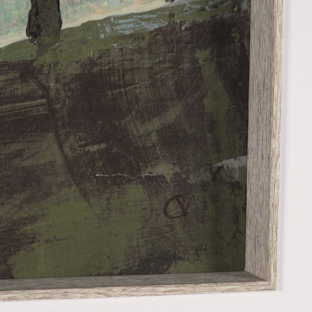 Gilded Grove by Mercana Studio Textured Framed Artwork Matted under Glass