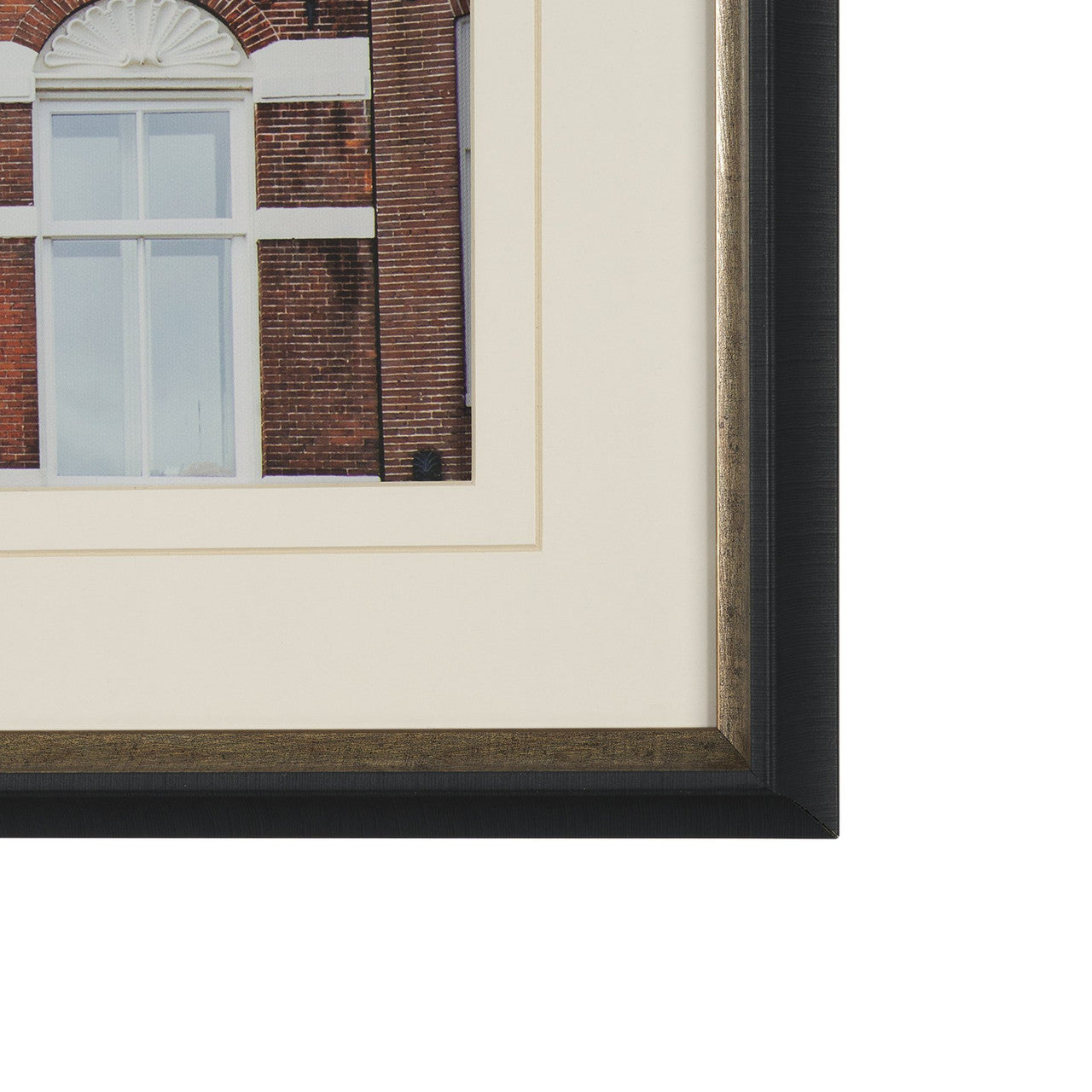 Beautiful Buildings by Irene Sucocki Framed Art Print Matted under Glass