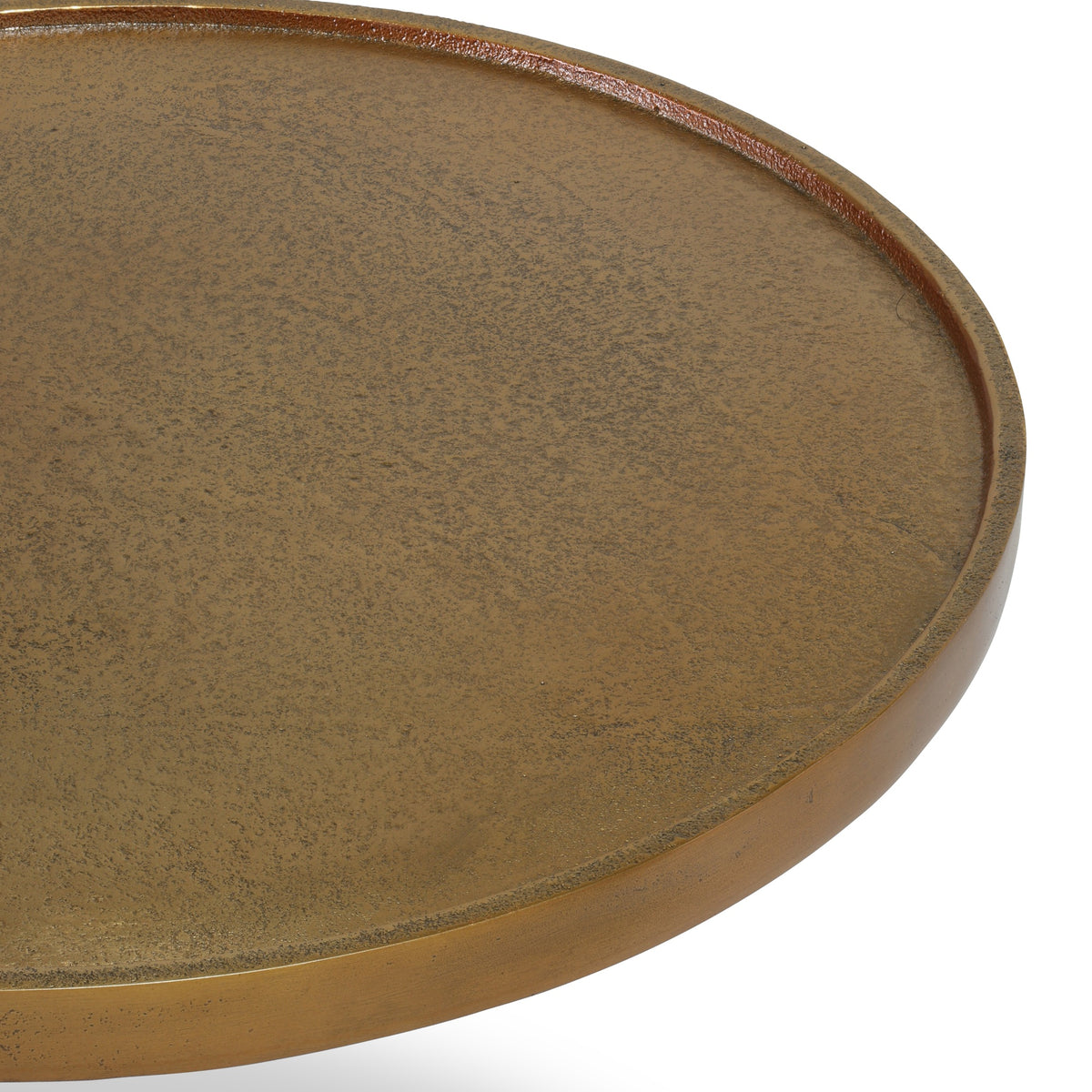 Leo End Table Antique Brass, 20.5" by Urbia - detail 5