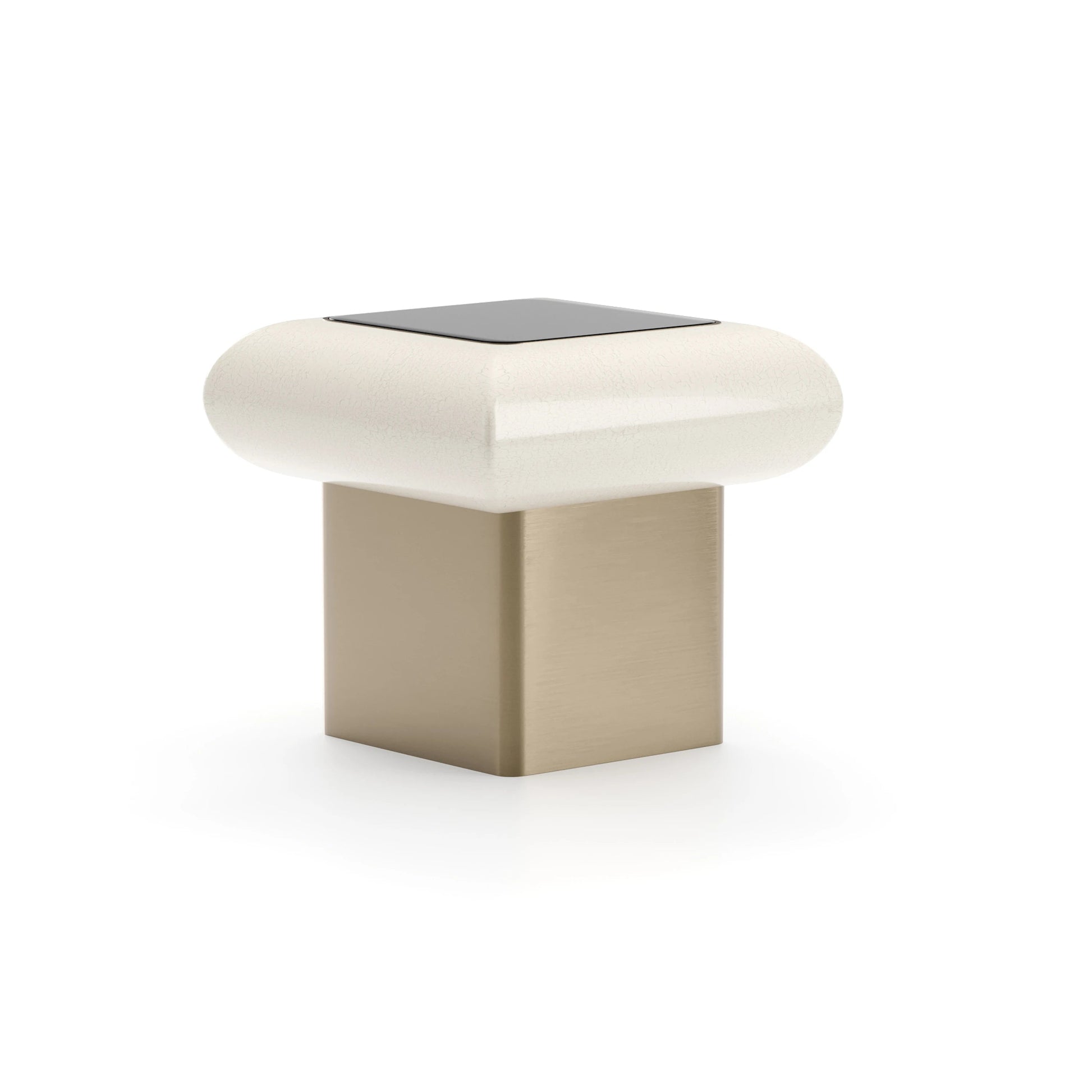Seta Side Table Craze Brushed Gold 23" by Caracole - view 4