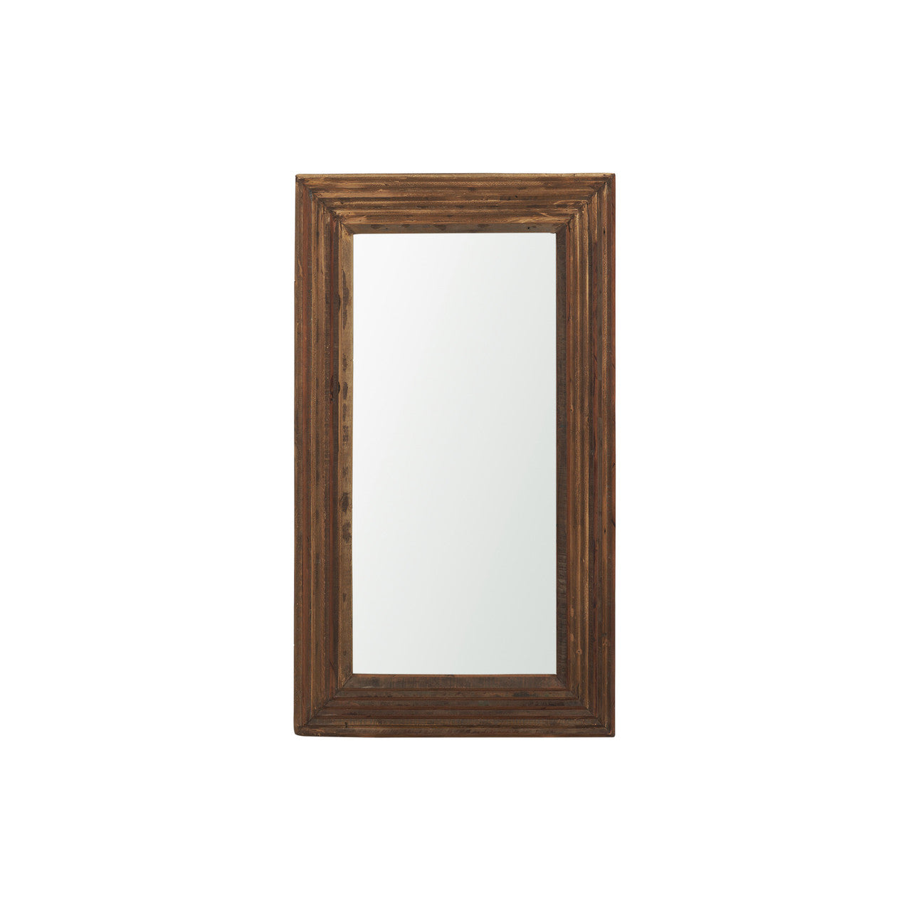 Bennet Small Rectangle Reclaimed Wooden Mirror
