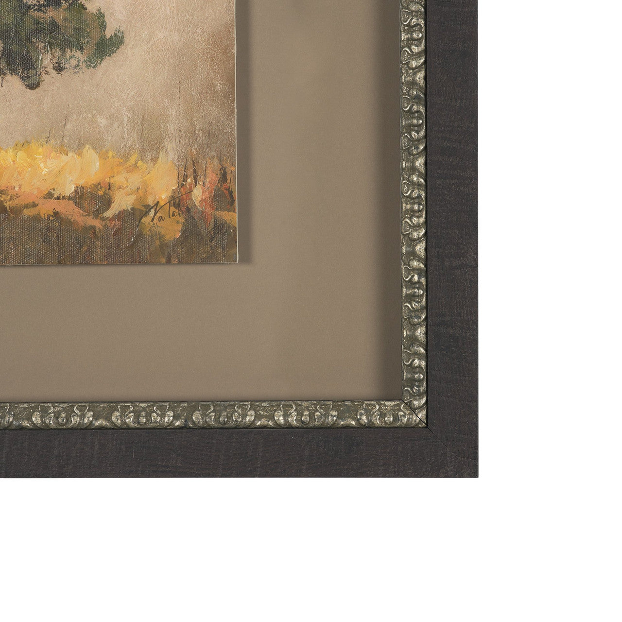 Memorable Sky (Set of 2) by Mercana Studio Hand Embelished Framed Artwork Matted under Glass