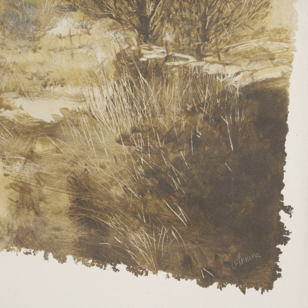 Timeless Vista by Mercana Studio Textured Artwork Tapestry