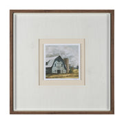 Day at the Farm I by Mercana Studio Hand Embelished Framed Artwork Matted under Glass