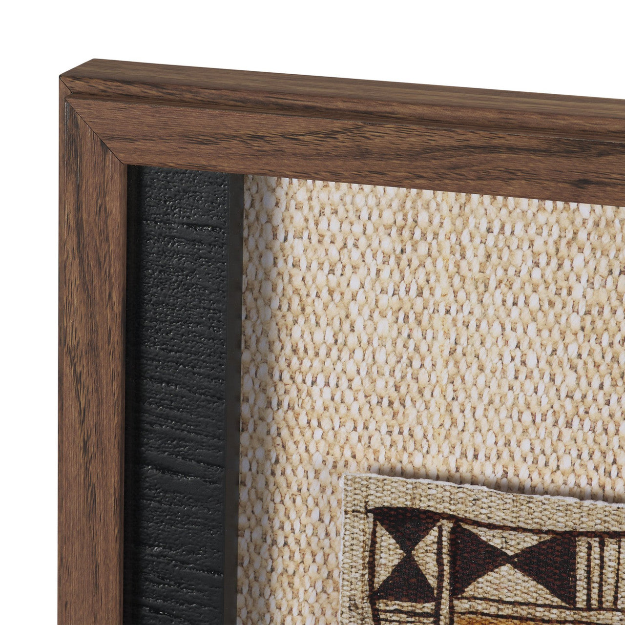 Jungle Harmony by Mercana Studio Hand Embelished Textured Framed Artwork Matted under Glass