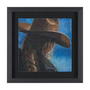 Round Up IV by Mercana Studio Textured Framed Artwork Matted under Glass