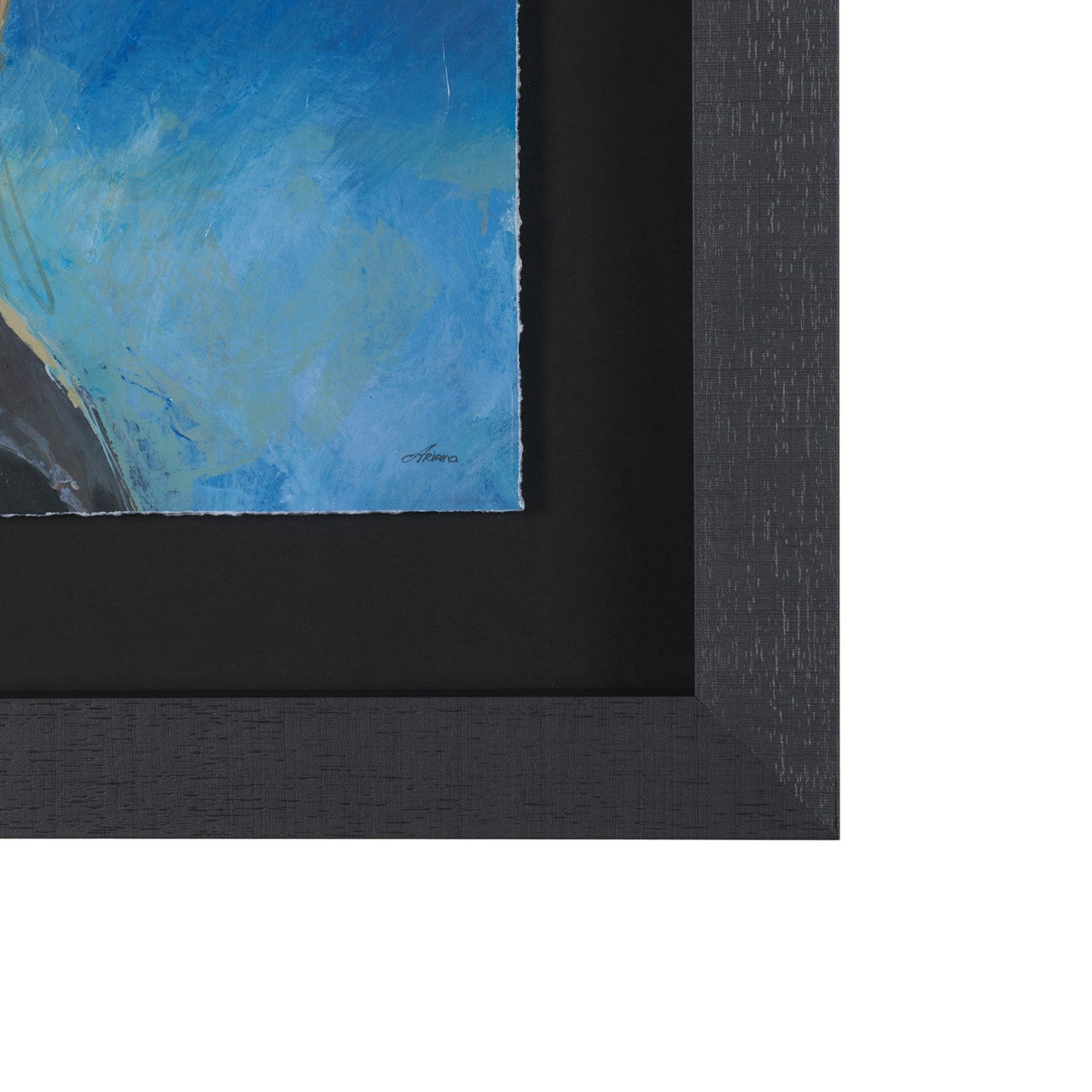 Round Up IV by Mercana Studio Textured Framed Artwork Matted under Glass