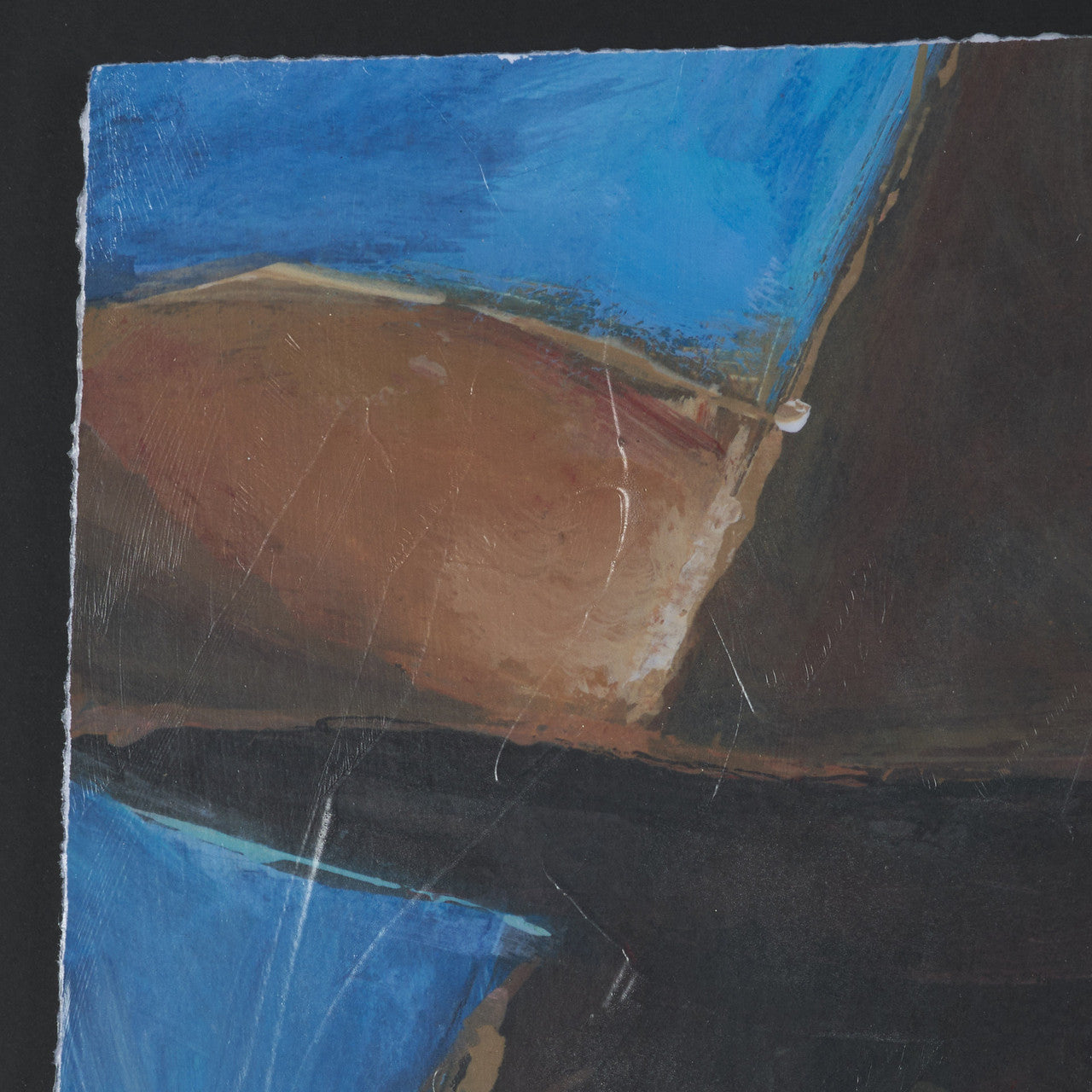 Round Up IV by Mercana Studio Textured Framed Artwork Matted under Glass