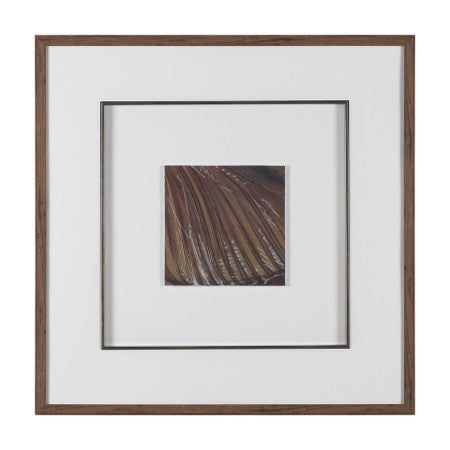 Patterned Silence I by Mercana Studio Hand Embelished Framed Artwork Matted under Glass