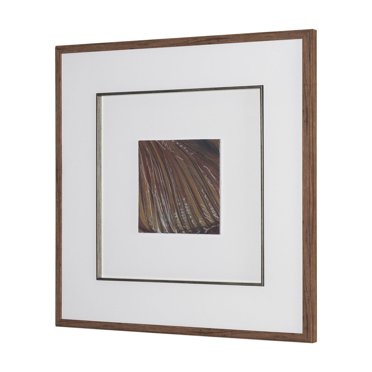 Patterned Silence I by Mercana Studio Hand Embelished Framed Artwork Matted under Glass