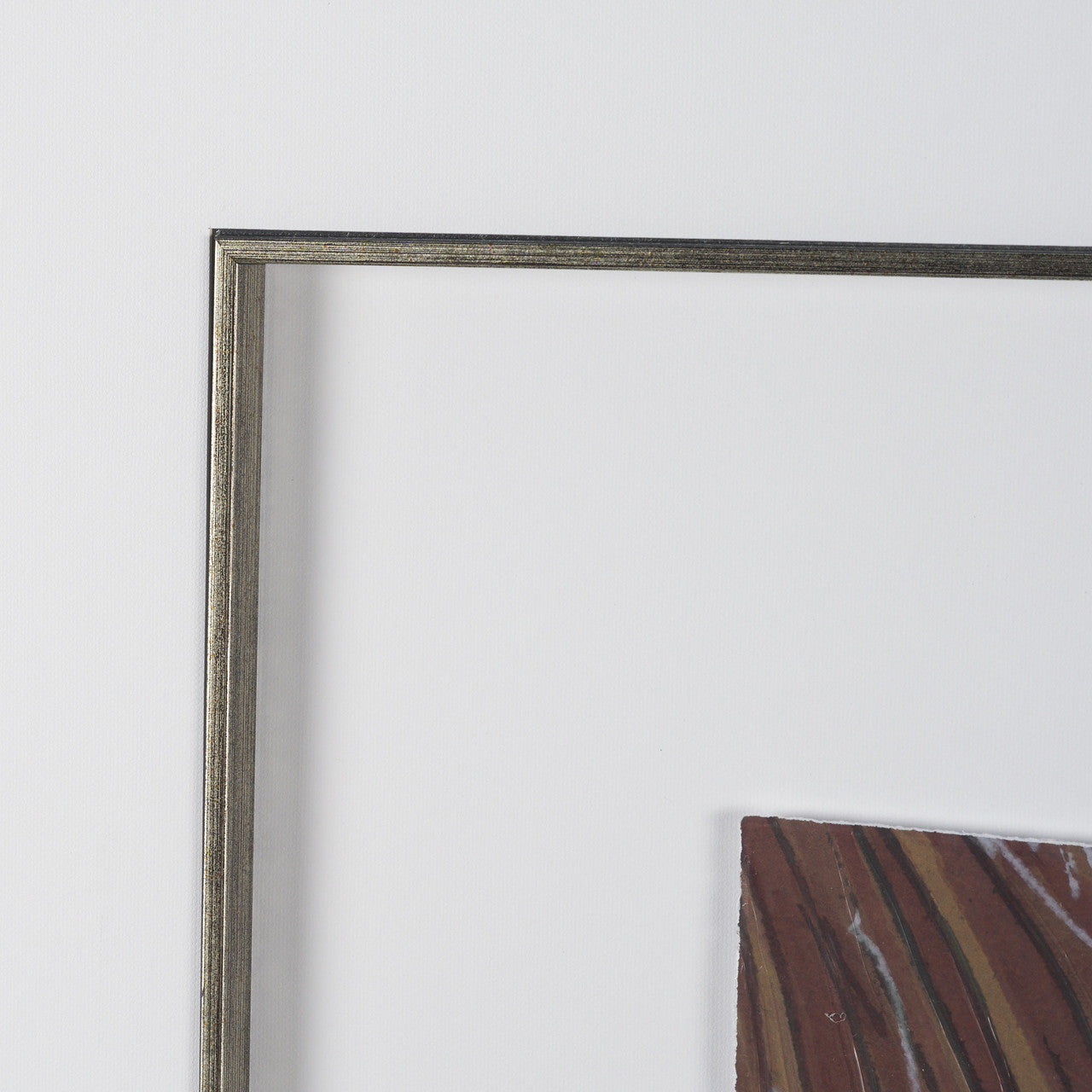 Patterned Silence I by Mercana Studio Hand Embelished Framed Artwork Matted under Glass