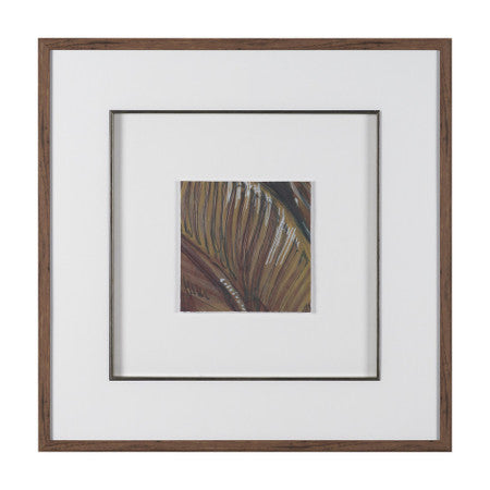 Patterned Silence II by Mercana Studio Hand Embelished Framed Artwork Matted under Glass