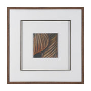 Patterned Silence IV by Mercana Studio Hand Embelished Framed Artwork Matted under Glass