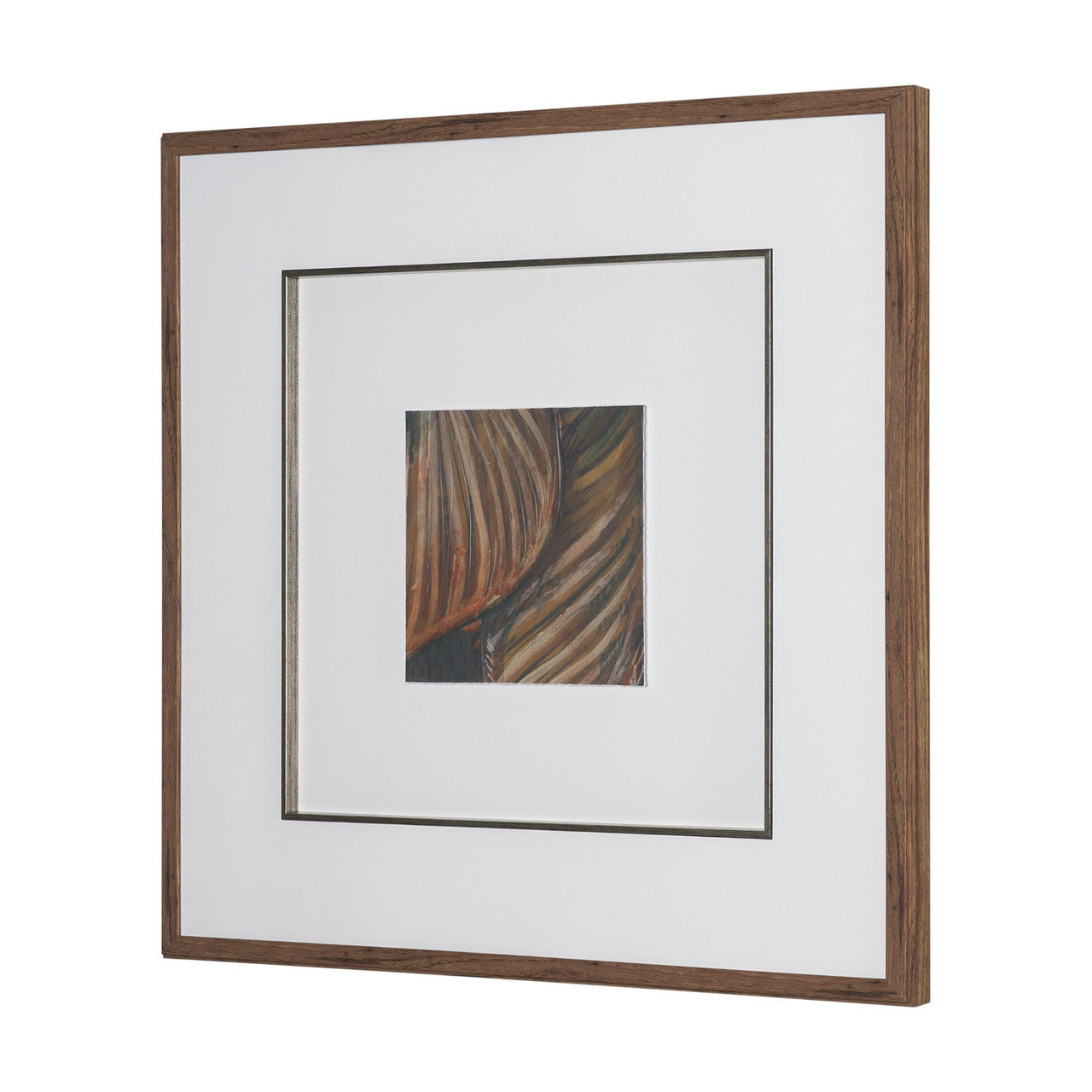 Patterned Silence IV by Mercana Studio Hand Embelished Framed Artwork Matted under Glass