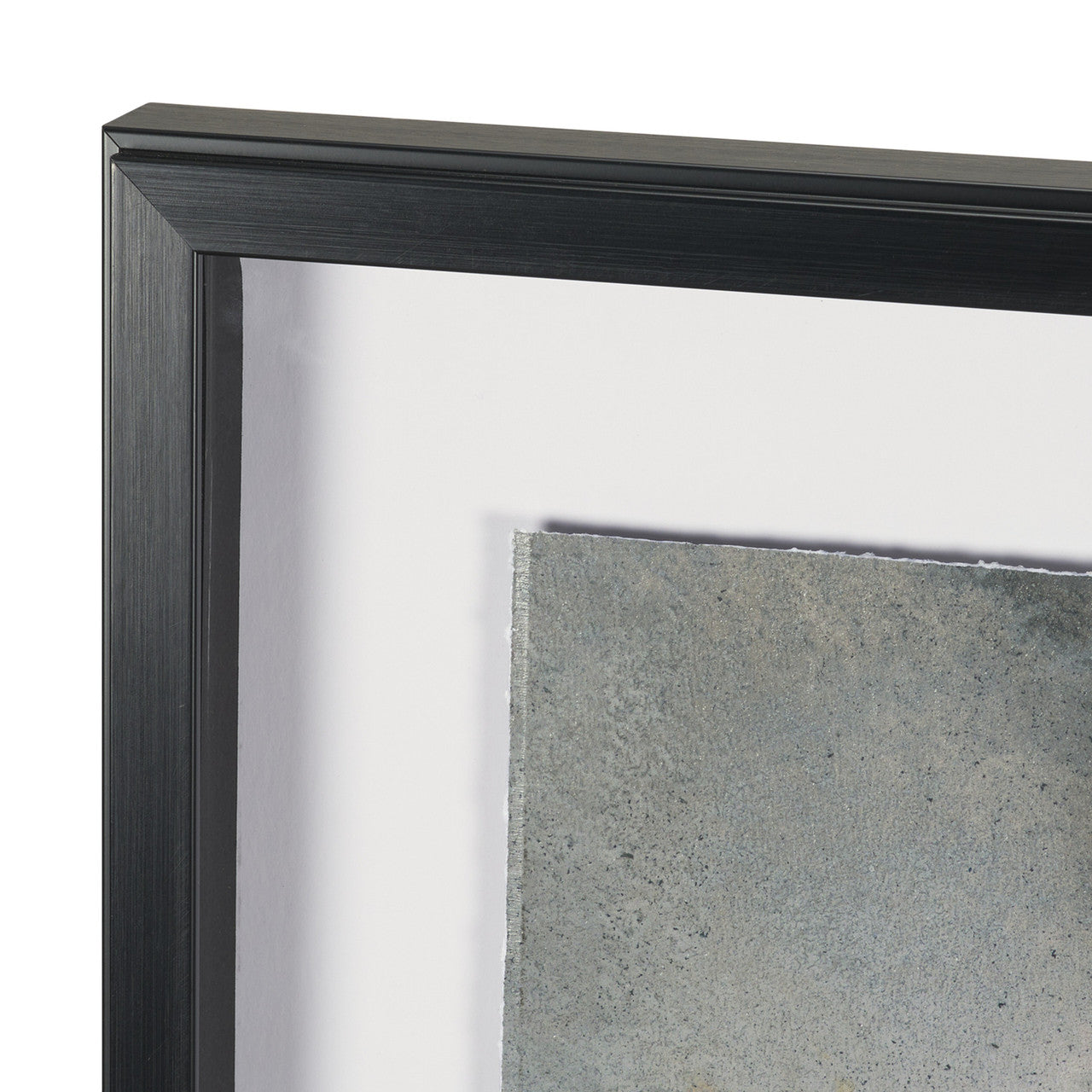 Ediface III by Ira Havuka Hand Embelished Textured Framed Artwork Matted under Glass