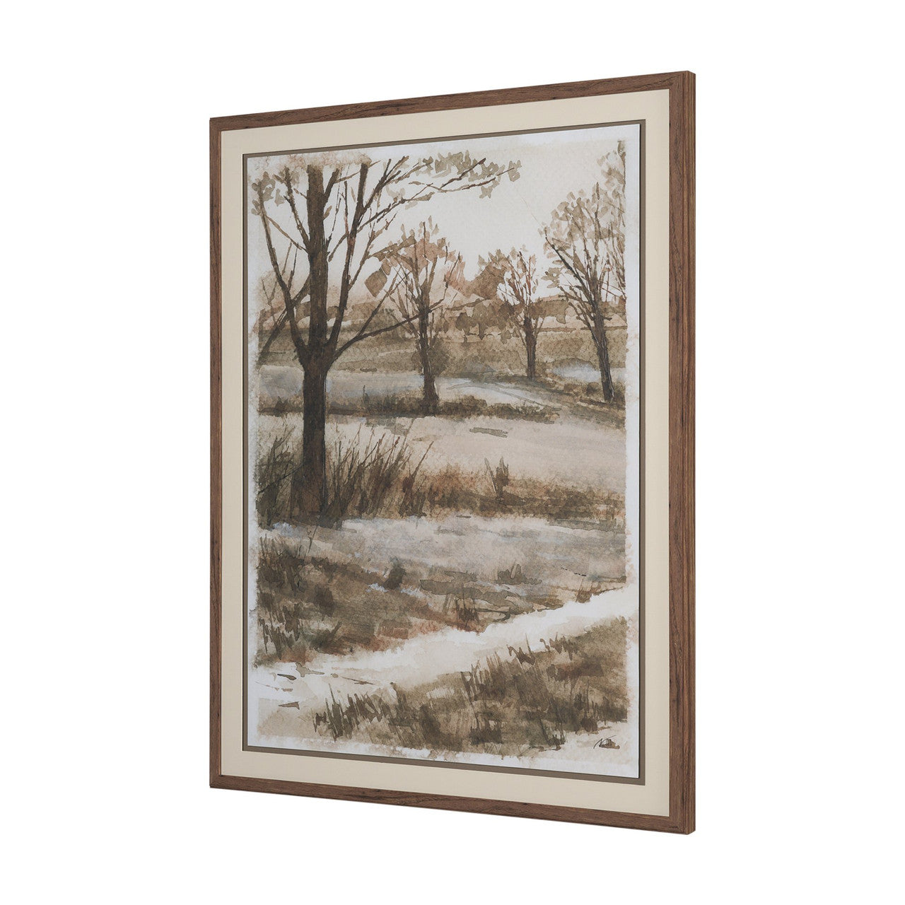 Meadow Memories I by Mercana Studio Hand Embelished Framed Artwork Matted under Glass